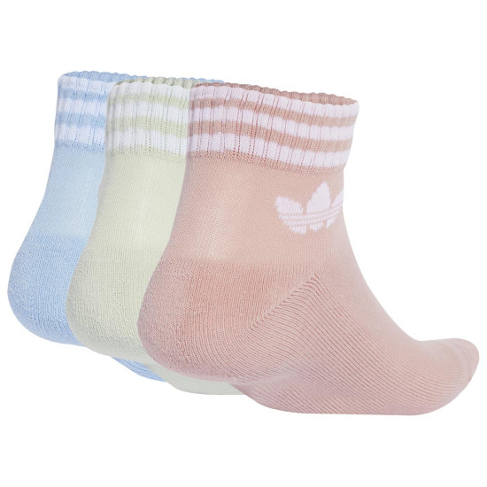 Adidas Κάλτσες 3-Stripes Ankle Socks 3 pairs